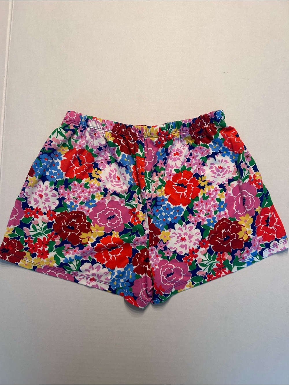Kate Spade Blooming Florals Short Sleeve Pajamas Shorts Set Two Piece Size Large - Picture 8 of 11